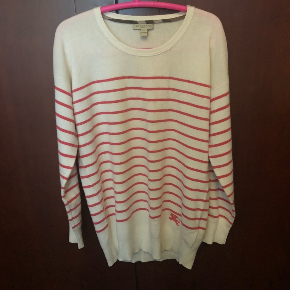 Burberry strip sweater